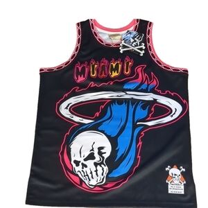 Brand X reapers of South beach Miami basketball jersey size XL
